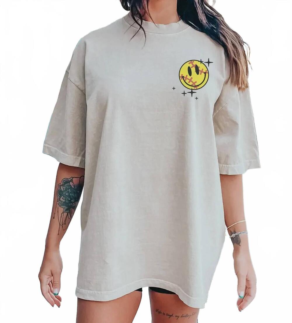 NEW COMFORT COLORS busy raising ballers t-shirt in softball